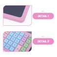 thumbnail image 3 of unbranded Calculadora Solar De Escritorio Con Pantalla Grande Y Tableta De Notas Rosa, 3 of 6