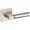 Satin Nickel, variant on Baldwin L029076PRIV L029 Gramercy Privacy Door Lever Set - Lifetime Graphite Nickel