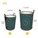 thumbnail image 3 of Fotbe Mandala Cesto de Ropa con Asas, Cesto Impermeable de Gran Capacidad, Bolsa de Lavado para Dormitorio, Cesto de Ropa con Ruedas y Asas-Medium, 3 of 6