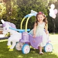thumbnail image 2 of Little Tikes Magical Unicorn Carriage Ride-On, 2 of 6