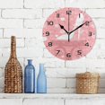 thumbnail image 3 of Dreamtimes High Heel Shoes Wall Clock, 10 Inch Silent Non Ticking Round Clock Oil Painting Clock Easy to Read Clock for Living Room Bedroom Bathroom Home Decor, 3 of 7