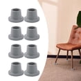 thumbnail image 3 of TISHITA 8 Pieces Shower Chair Feet Gray Shower Chair Leg Tips for Tub Transfer Bench, 3 of 8