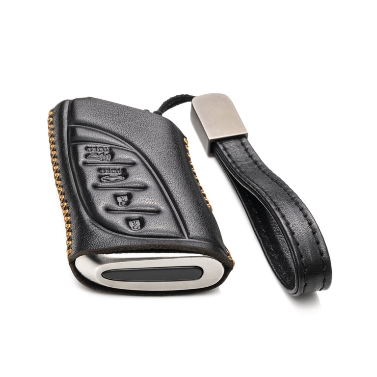 4-Button Smart Key Fob Shell Case For Lexus NX, LX, RX, GX460, UX200, UX250h – Black
