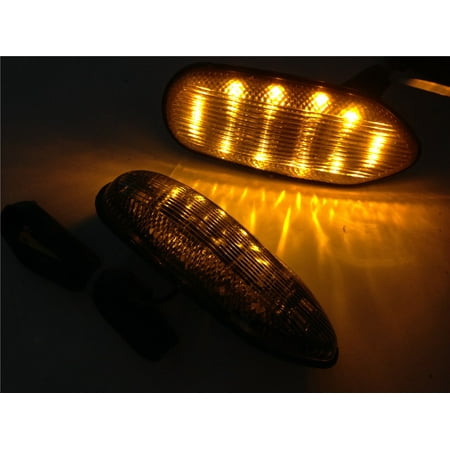 - HTT-MOTOR 2 Led Smoke Turn Signals Indicators Blinkers Lights For Suzuki Gsxr600 750 1000