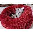 thumbnail image 2 of Labymos Soft Plush Round Pet Bed Cat Soft Bed Cat Bed for Cats Small Dogs, 2 of 8