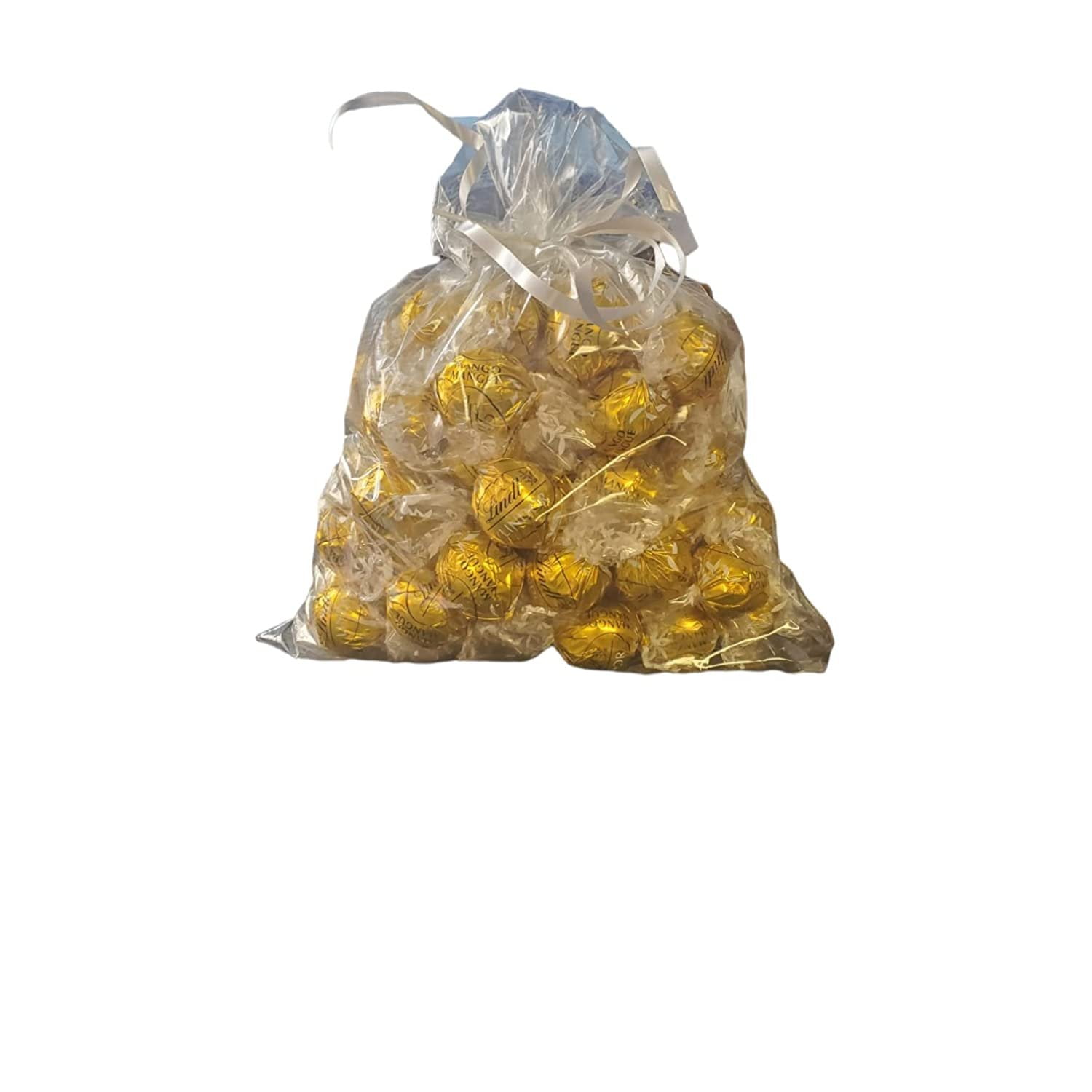 Lindt Lindor Truffles 2 lb Gift Bag approx 75 pcs Mango, 75 pc gift