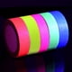 thumbnail image 3 of Cintas fluorescentes UV Rawiri, cinta reactiva de luz negra, cinta adhesiva fluorescente de 5 colores (10 rollos), 3 of 5
