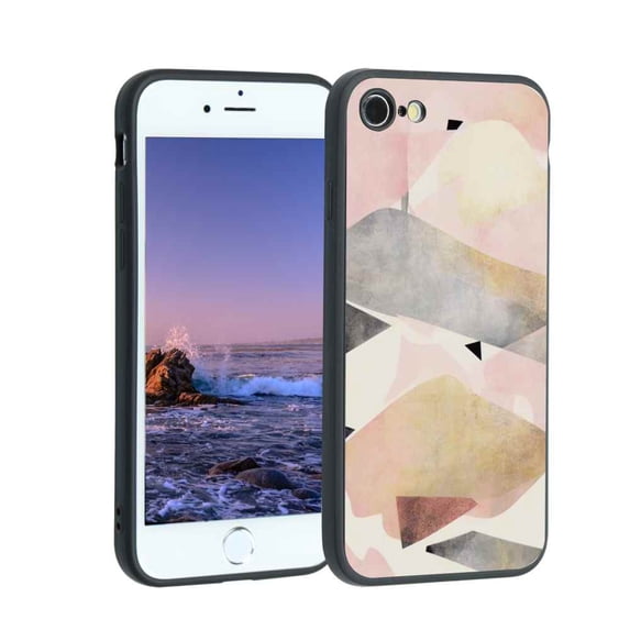 Abstract-6 Phone Case, Degined for iPhone 7 Case Men Women, Flexible Silicone Shockproof Case for iPhone 7