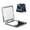 Square, variant on Kdxio Navy Blue Marble Pocket Mirror, 1X/2X Travel Makeup Mirror 2-Sided Folding Small Mirror Portable Double-Sided Magnifying Cosmetic Mirror for Gift-Round Shape