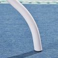 thumbnail image 4 of Pittman Outdoor Aluminum Round Dining Table, White, 4 of 7