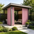 thumbnail image 6 of Outdoor Blinds (78.7x70.9 Inch), Solid Waterproof Curtain, Windproof Patio Drape for Homeowners & Decorators, 6 of 6