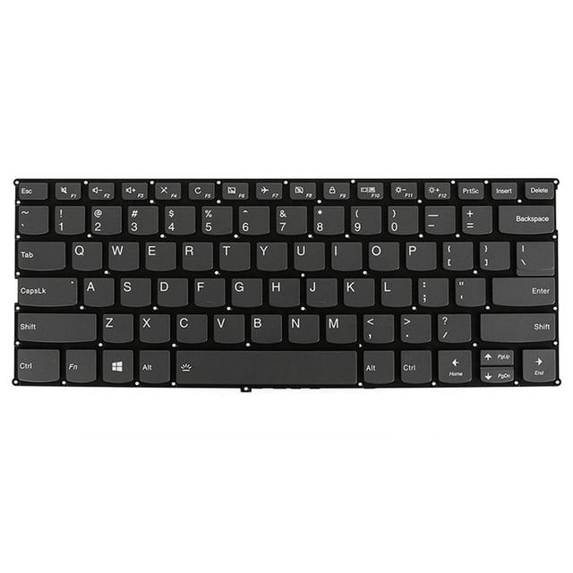 NUEVO QWERTY negro para computadora portátil con diseño en inglés de Baoblaze Teclado QWERTY en inglés