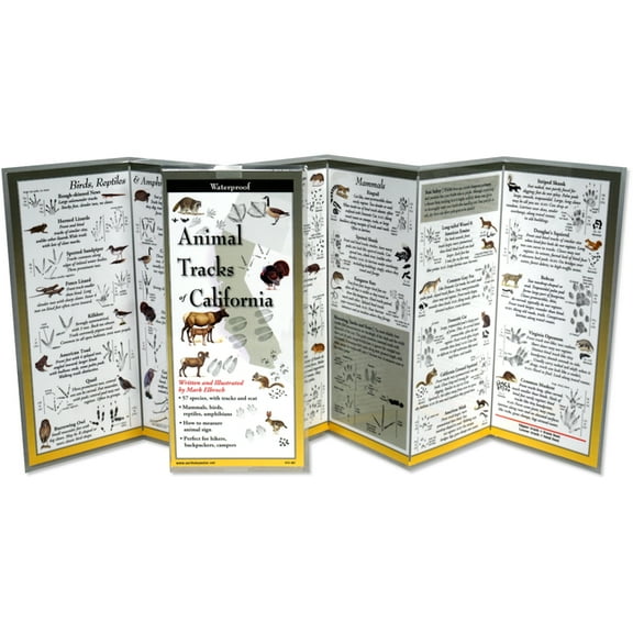 Foldingguides(tm): Animal Tracks of California (Other)
