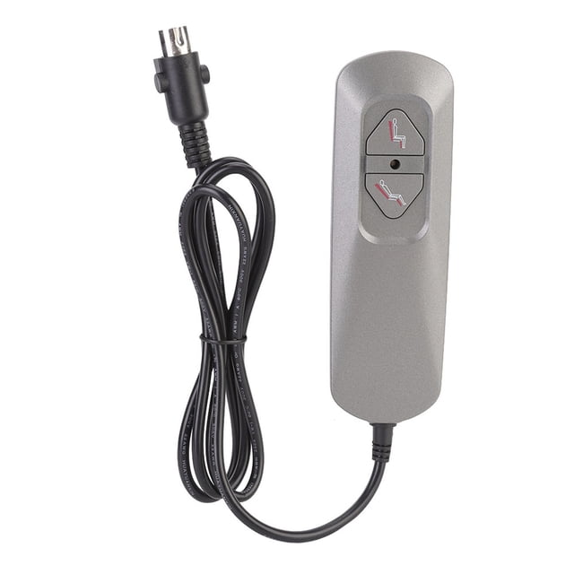 Silla reclinable eléctrica, sofá que levanta el controlador de interruptor manual de 2 botones, 5V