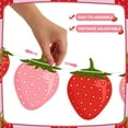 thumbnail image 3 of LIOUCBD 4 Pcs Berry First Birthday Decor Strawberry Baby Shower Decorations Hanging Banner Berry Garland for Strawberry Themed Party Favors Supplies(Red, Pink), 3 of 6