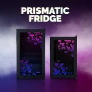 Newair Prismatic Series 85 Can Stainless Steel Door Beverage Refrigerators, Hexacolor