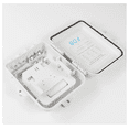 thumbnail image 2 of Nap Box Fiber Optic Splitter Box PLC Outdoor Indoor Fiber Optic Terminal Box PLC Distribution Box 12 Core FTTH Box, 2 of 6