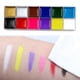 thumbnail image 2 of 12 Flash Colors Case Face Body Paint Halloween Party Fancy Dress Oil Painting Art Beauty, 2 of 3