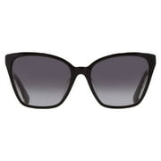 Kate Spade KS Amiyah/G/S Plastic Womens Cat-Eye Sunglasses Black 56mm Adult