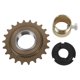 thumbnail image 2 of Kit De Conector De Rueda , Transmisión De Potencia Mejorada Rueda De Bicicleta 22T De Larga Vida útil Con Adaptador De 30 Mm Rendimiento Estable Para Motocicleta, 2 of 7