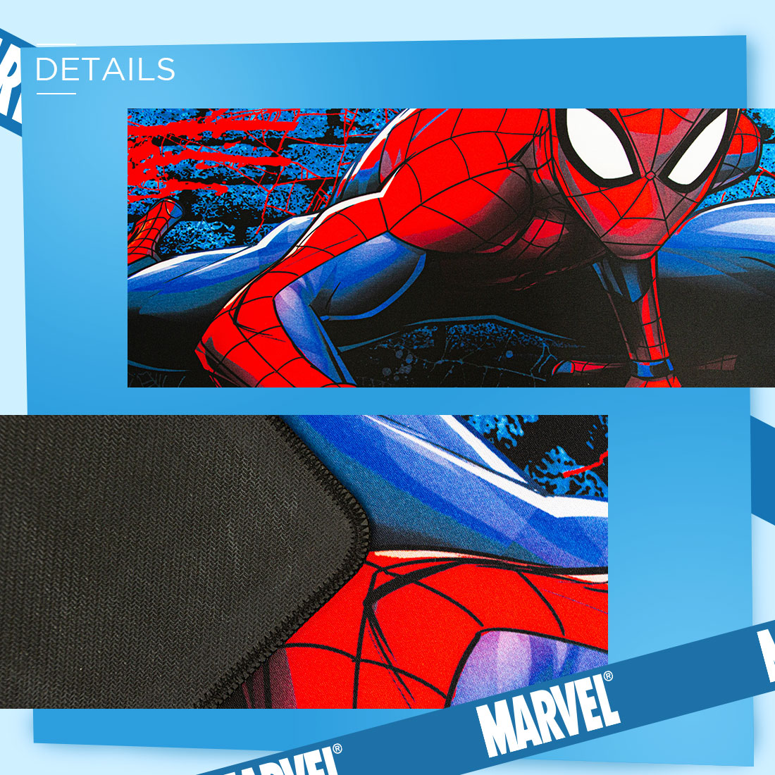 MINISO Marvel Desk Pad Office Non-Slip Desk Cover Protector Desk Mat Mouse Pads Desk Writing Mat for Office and Home Work Spiderman - image 5 of 7