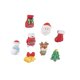 thumbnail image 1 of Conjunto de 8 Imanes Navideños CHAO Personalizados para Refrigerador Creativos, 1 of 4