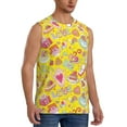 thumbnail image 2 of Kdxio Love Heart1 for Men's Muscle T-shirt,Sleeveless for Workout Running Athletic Gym Lounge Casual, 2 of 5