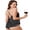 Black White Wave Dot, variant on Womens Satin Cheetah Print Pajama Sets Backless Pjs Camisole Top and Shorts Soft Nightwear Set