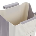 thumbnail image 3 of RENACLIPY 1Set Food Waste Bin for Use 10.2X9.8X5.9in Foldable Wall-mounted Plastic, 3 of 6