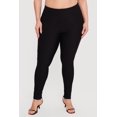 thumbnail image 3 of Women's Plus Size Ponte Pull On Skinny Pants, 3 of 4