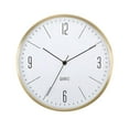 thumbnail image 2 of Metal Wall Clock ,Non Ticking ,Battery Operated Clock ,12 inch Clocks Kitchen Decoration ,, 2 of 8