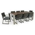 thumbnail image 2 of RST Brands Milo Espresso Wicker 9 Piece Patio Dining Set, 2 of 10