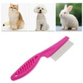 thumbnail image 6 of Durable Handle Pet Grooming Brush for Pet 7.09"x1.57" Rose Red, 6 of 6