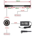 thumbnail image 4 of GUYUTING Adapter Cable 3 Pin Male, 18-20V/230W, Enhances Power Supply for Razer Blade 15/17, 4 of 11