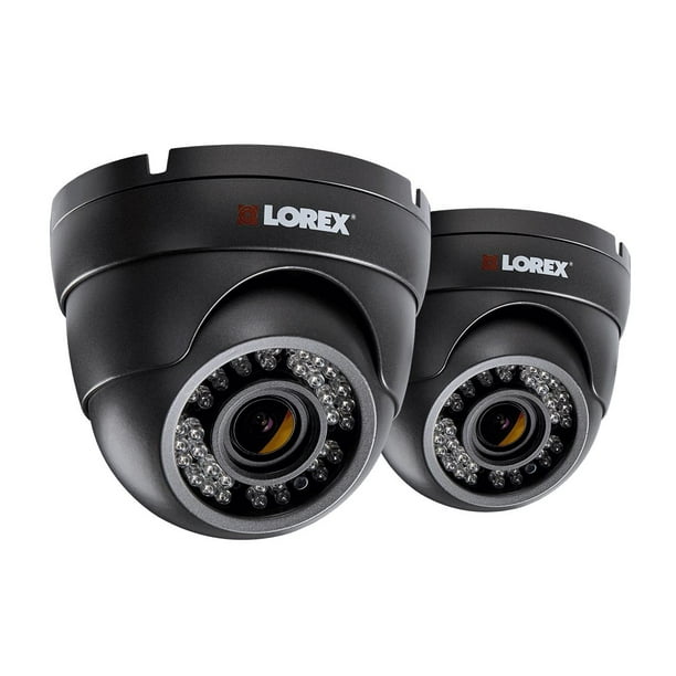Lorex LEV2724B2PK 1080p HD Security Dome Cameras with 3x Zoom Lens