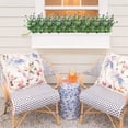 thumbnail image 4 of ZOELNIC Artificial Flowers Outdoor Fake Flowers for Decoration UV Resistant No Fade Faux Plastic Plants Garden Porch Window Box Décor, 4 of 5