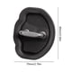 thumbnail image 3 of Tapa De Cerradura De Puerta De Coche Cubierta de la cerradura de la puerta del automóvil Tapas de la cerradura de la puerta del automóvil que absorben los golpes para Tesla Model 3 Model Y, 3 of 8