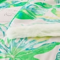thumbnail image 5 of HGmart Tropical green leaves Queen 3 Piece Comforter Set, Microfiber Filling, Luxury Soft Breathable Bed Set for All Seasons, 5 of 5