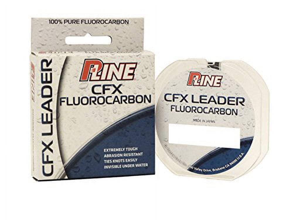 P-Line CFX Fluorocarbon Leader Material Fishing Spool (27-Yard, 60-Pound)