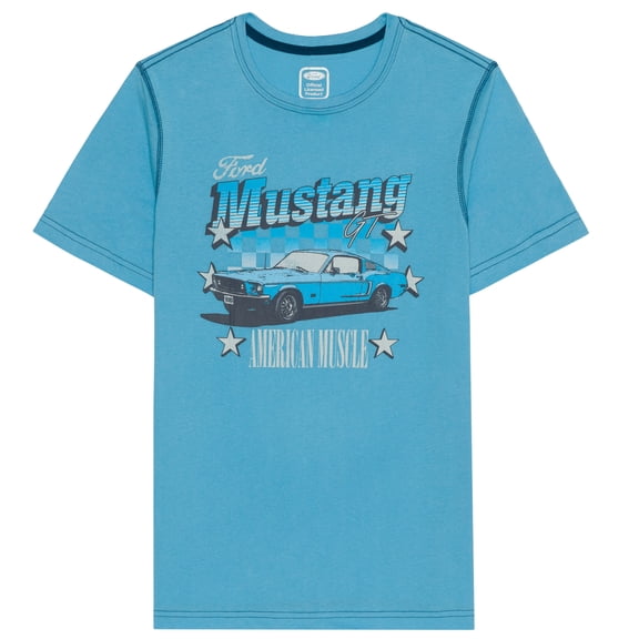 Ford - Mustang GT American Muscle - Men's Short Sleeve Graphic T-Shirt