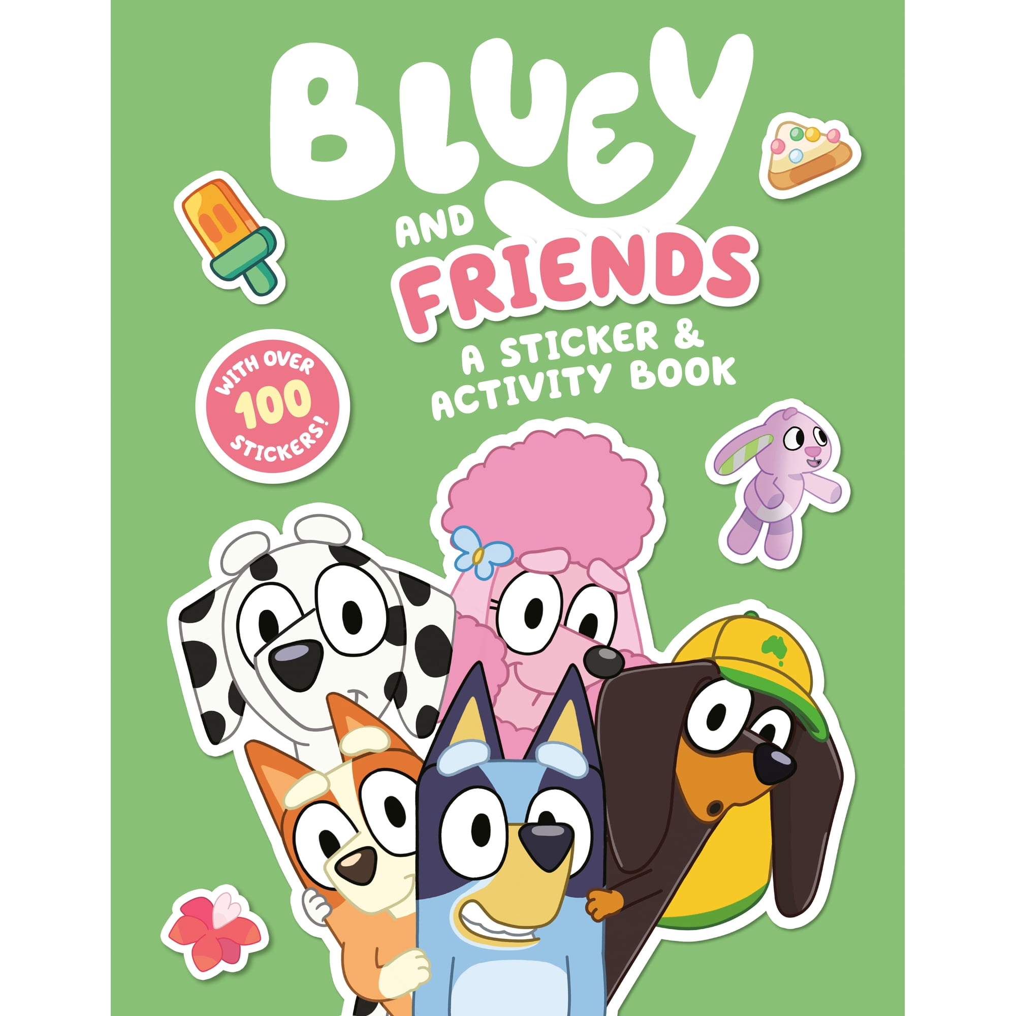 Bluey and Friends: a Sticker and Activity Book (Paperback)