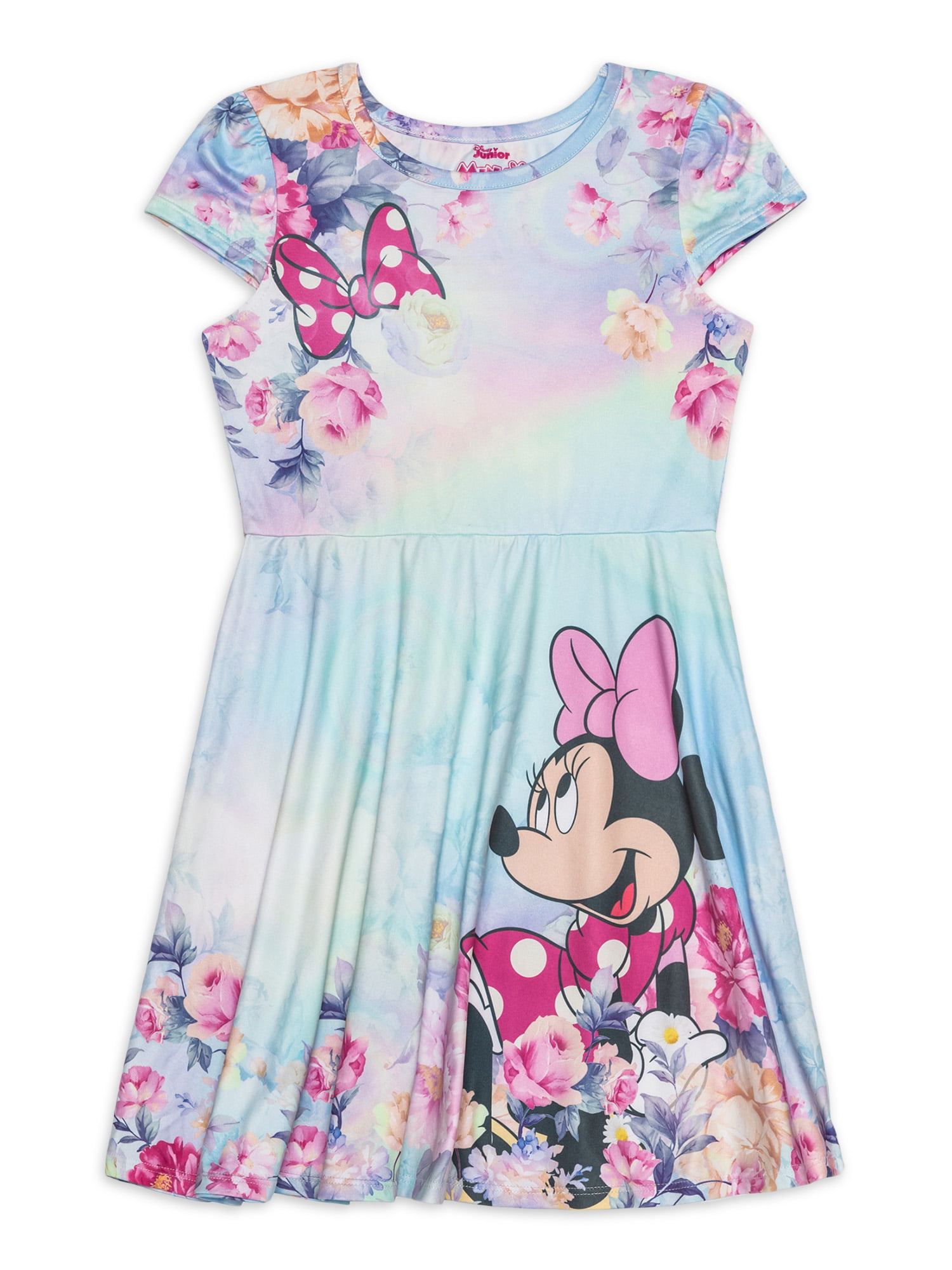 Girls Dress Disney Summer Sundress Minnie Mouse Skater 9 Months to 7 Years 