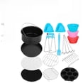 thumbnail image 1 of Utensilios de cocina Accesorios para freidoras de aire para el hogar Juego de 12 piezas de 6/7/8 pulgadas, 1 of 5