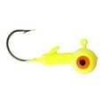 thumbnail image 3 of Eagle Claw Ball Head Fishing Jig, Orange & Chartreuse 1/32 oz., 3 of 5