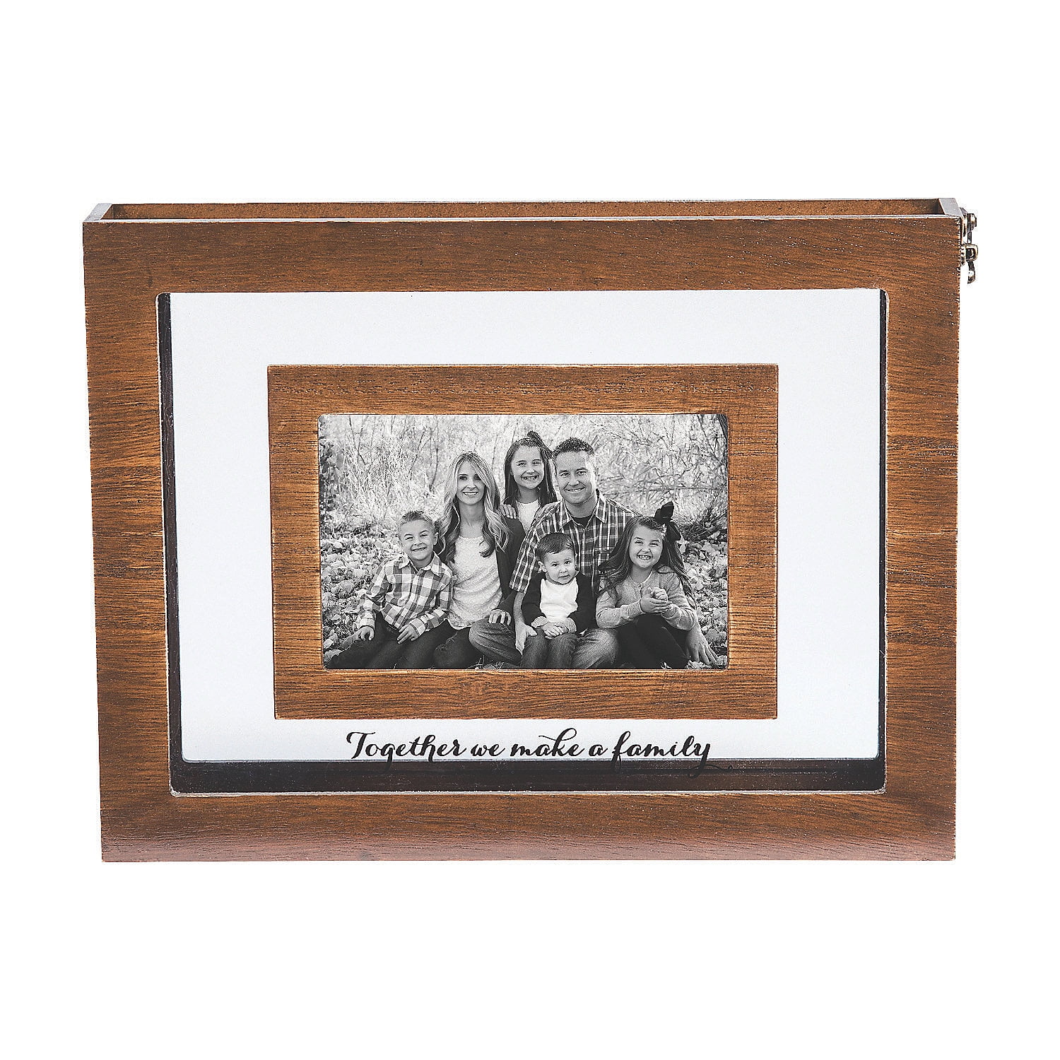Blended Family Sand Ceremony Picture Frame, Home Decor, Wedding, 1 Pieces