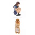 thumbnail image 1 of 2pcs 1:64 Painted People Miniture Scenes Figurine Dolls, 1 of 2