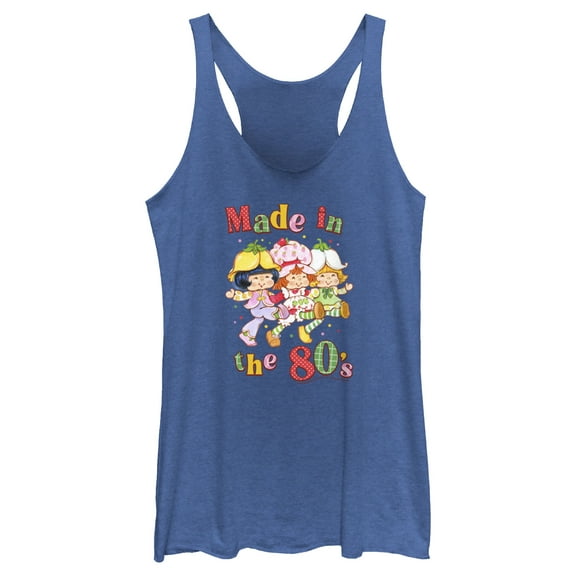 Women's Strawberry Shortcake Vintage Berry  Racerback Tank Top