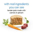 thumbnail image 3 of Purina Beneful Infused Wet Dog Food Tender Pate Real Soft Lamb & Vegetables, 3 oz Cans (3 Pack), 3 of 11