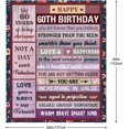 thumbnail image 2 of 60th Birthday Gifts for Women - 60th Birthday Gift Ideas Blanket 50"x60" - Gifts for 60 Year Old Woman - 60 Year Old Gifts for Women - Gifts Ideas for 60th Birthday, 1963 Birthday Gifts Women, 2 of 6