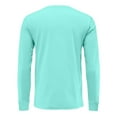 thumbnail image 5 of JGNGSHN V Neck T Shirts for Women Long Sleeve Basic Tees Solid Color Casual Slim Fit Fall Shirt, 5 of 7